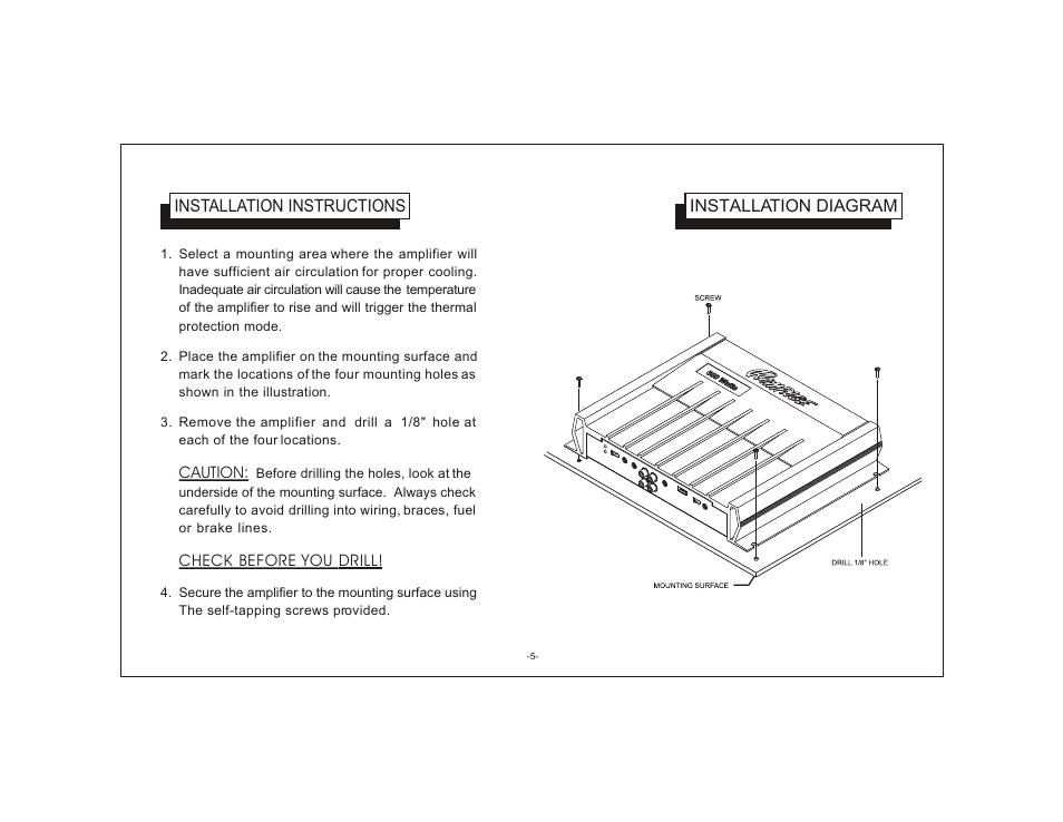 Audiovox AXT-500 User Manual | Page 5 / 17