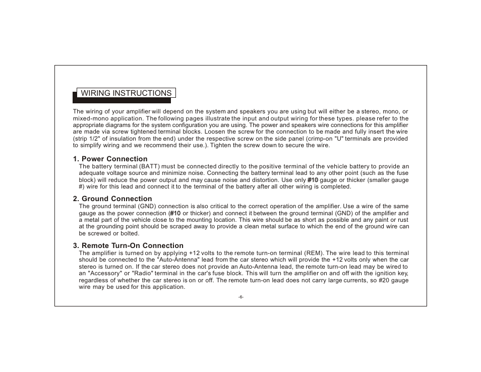 Audiovox AXT-500 User Manual | Page 6 / 17