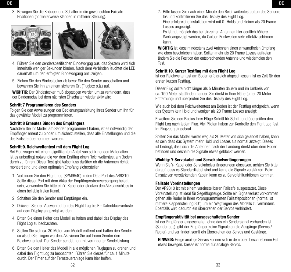 Spektrum SPMAR9310 User Manual | Page 17 / 45