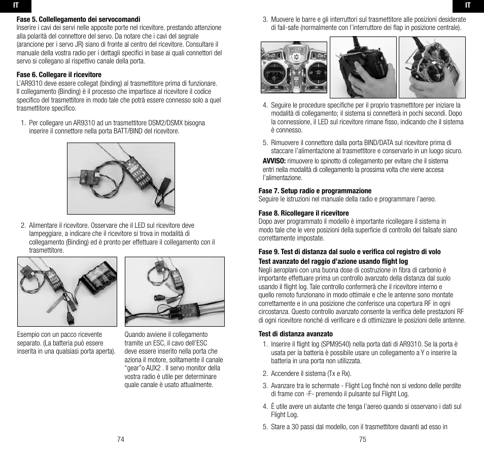 Spektrum SPMAR9310 User Manual | Page 38 / 45
