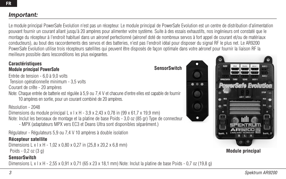 Spektrum SPMAR9200 User Manual | Page 49 / 92