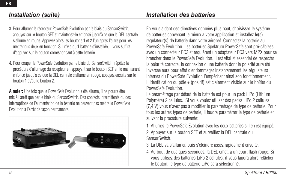 Spektrum SPMAR9200 User Manual | Page 55 / 92