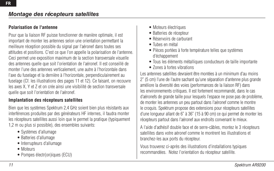 Spektrum SPMAR9200 User Manual | Page 57 / 92