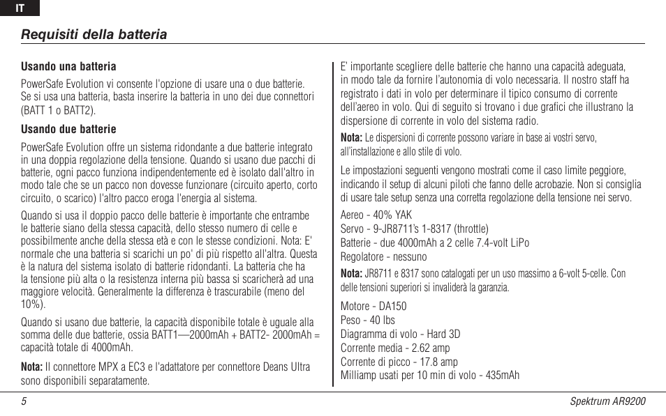 Spektrum SPMAR9200 User Manual | Page 73 / 92