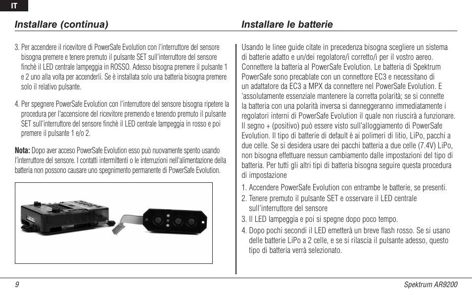Spektrum SPMAR9200 User Manual | Page 77 / 92