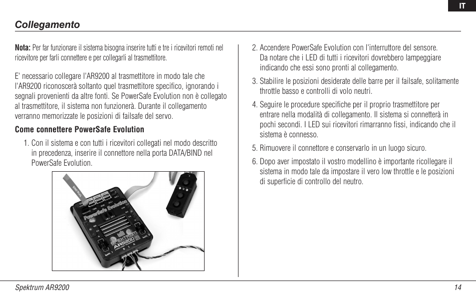 Spektrum SPMAR9200 User Manual | Page 82 / 92