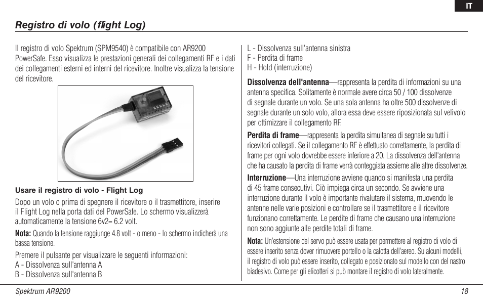 Spektrum SPMAR9200 User Manual | Page 86 / 92