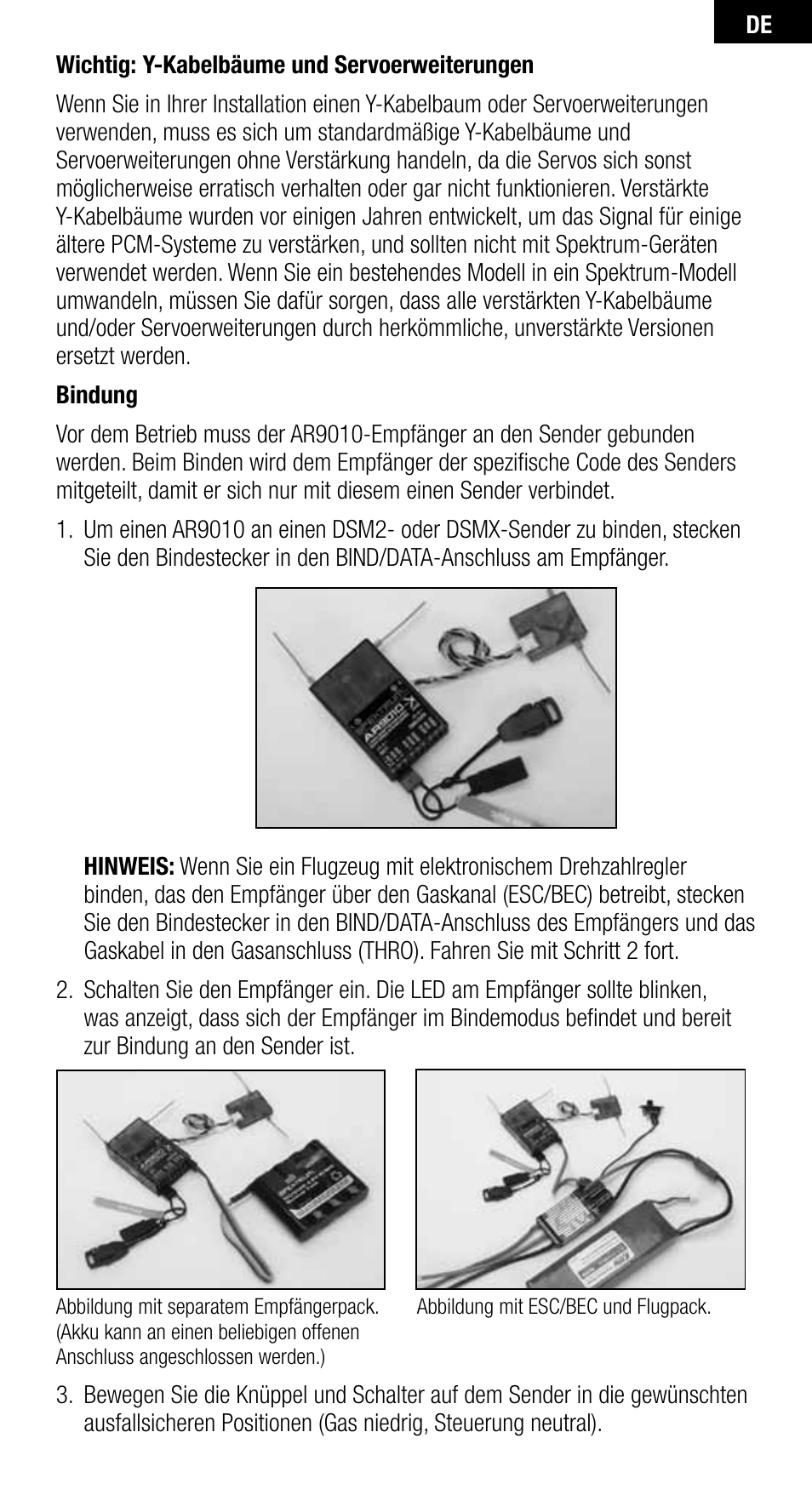 Spektrum SPMAR9010 User Manual | Page 25 / 72