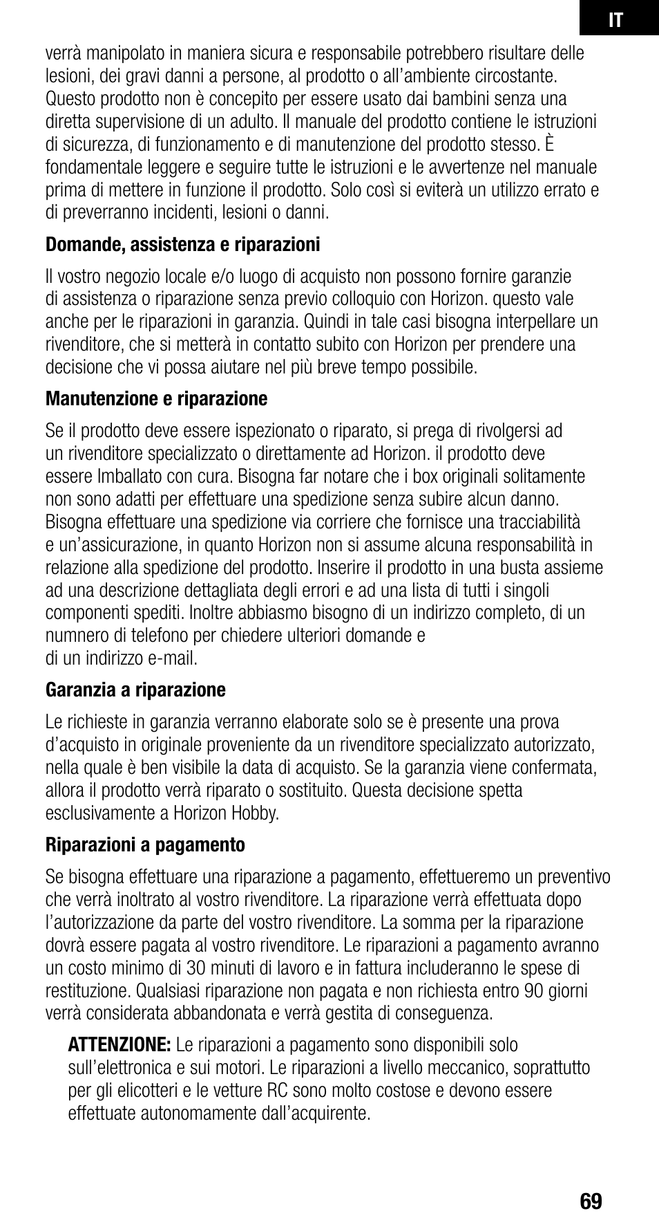 Spektrum SPMAR9010 User Manual | Page 69 / 72