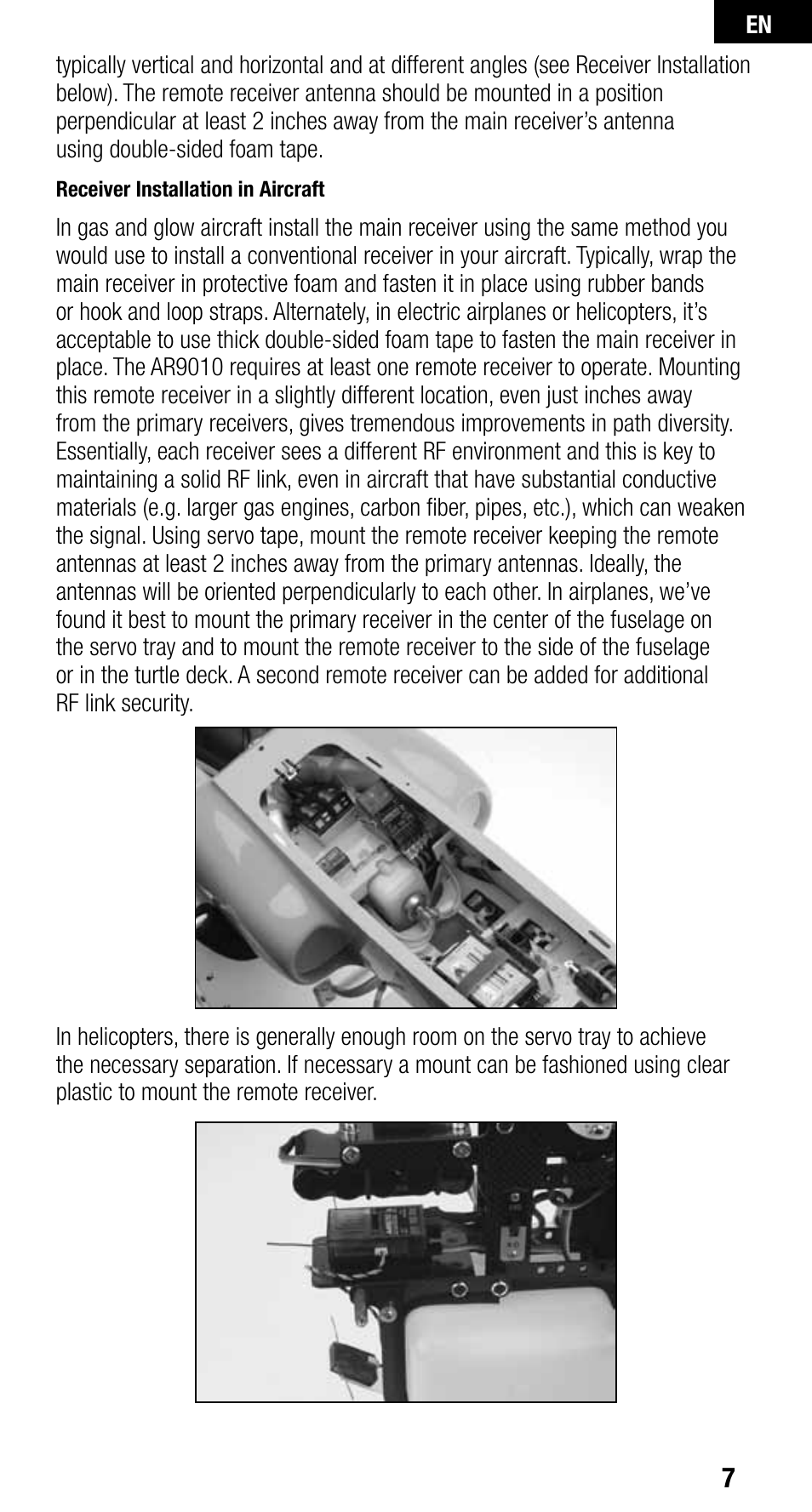 Spektrum SPMAR9010 User Manual | Page 7 / 72