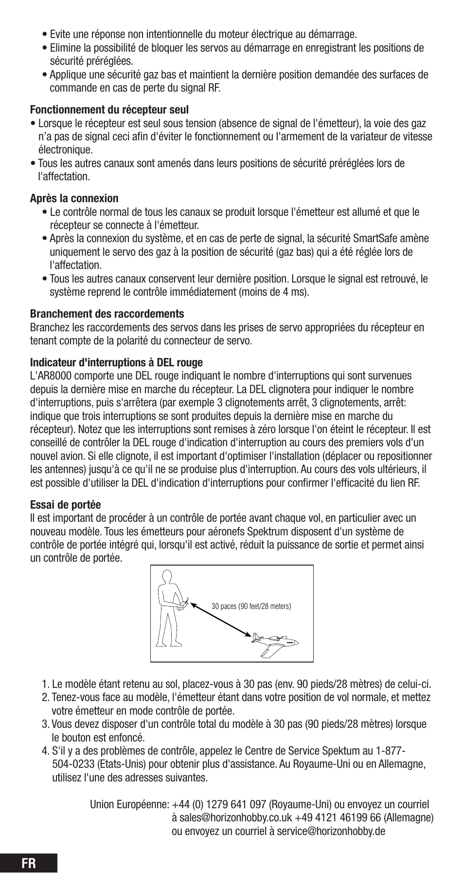 Spektrum SPMAR8000 User Manual | Page 28 / 52