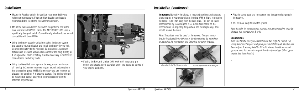 Spektrum SPMAR7100 User Manual | Page 5 / 16