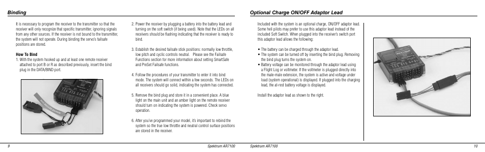Spektrum SPMAR7100 User Manual | Page 6 / 16
