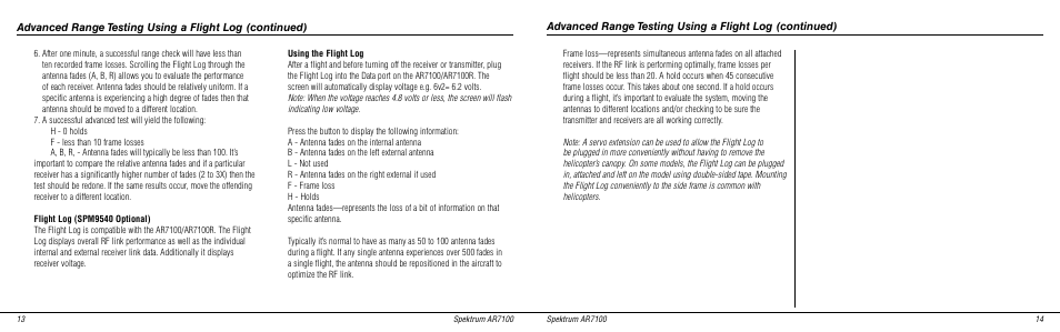 Spektrum SPMAR7100 User Manual | Page 8 / 16
