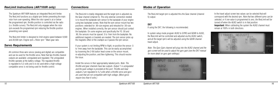 Spektrum SPMAR7100 User Manual | Page 9 / 16