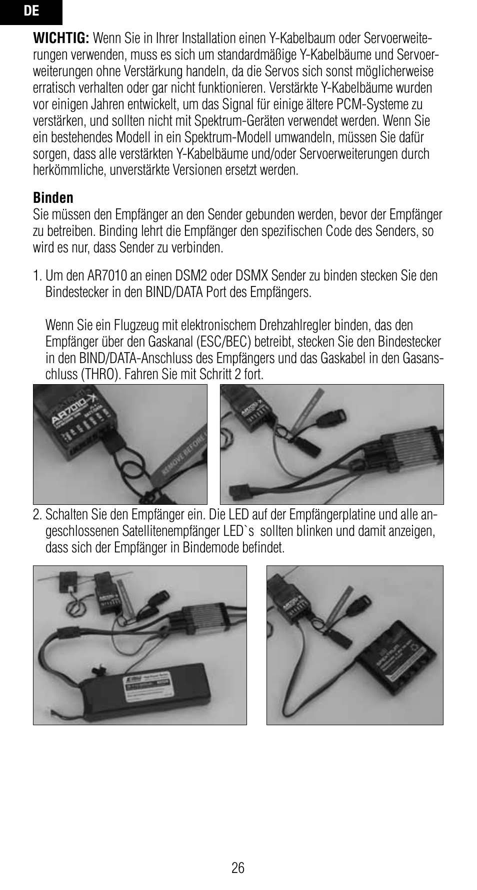 Spektrum SPMAR7010 User Manual | Page 26 / 72