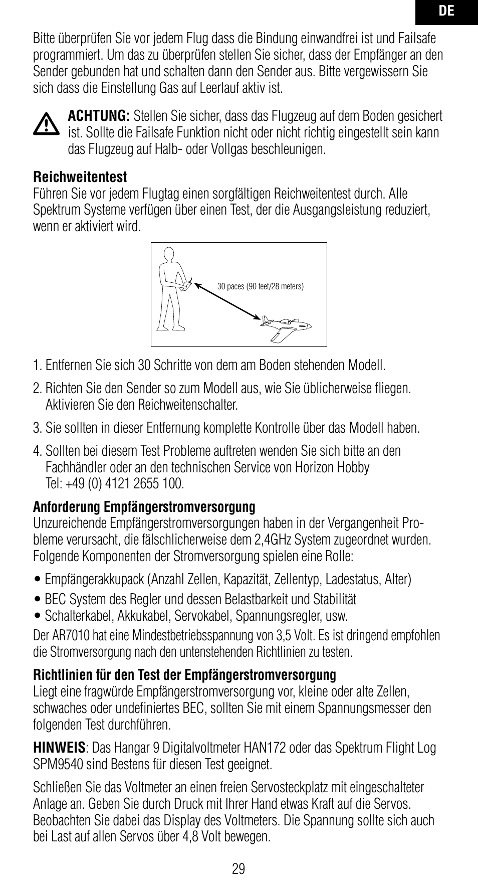 Spektrum SPMAR7010 User Manual | Page 29 / 72