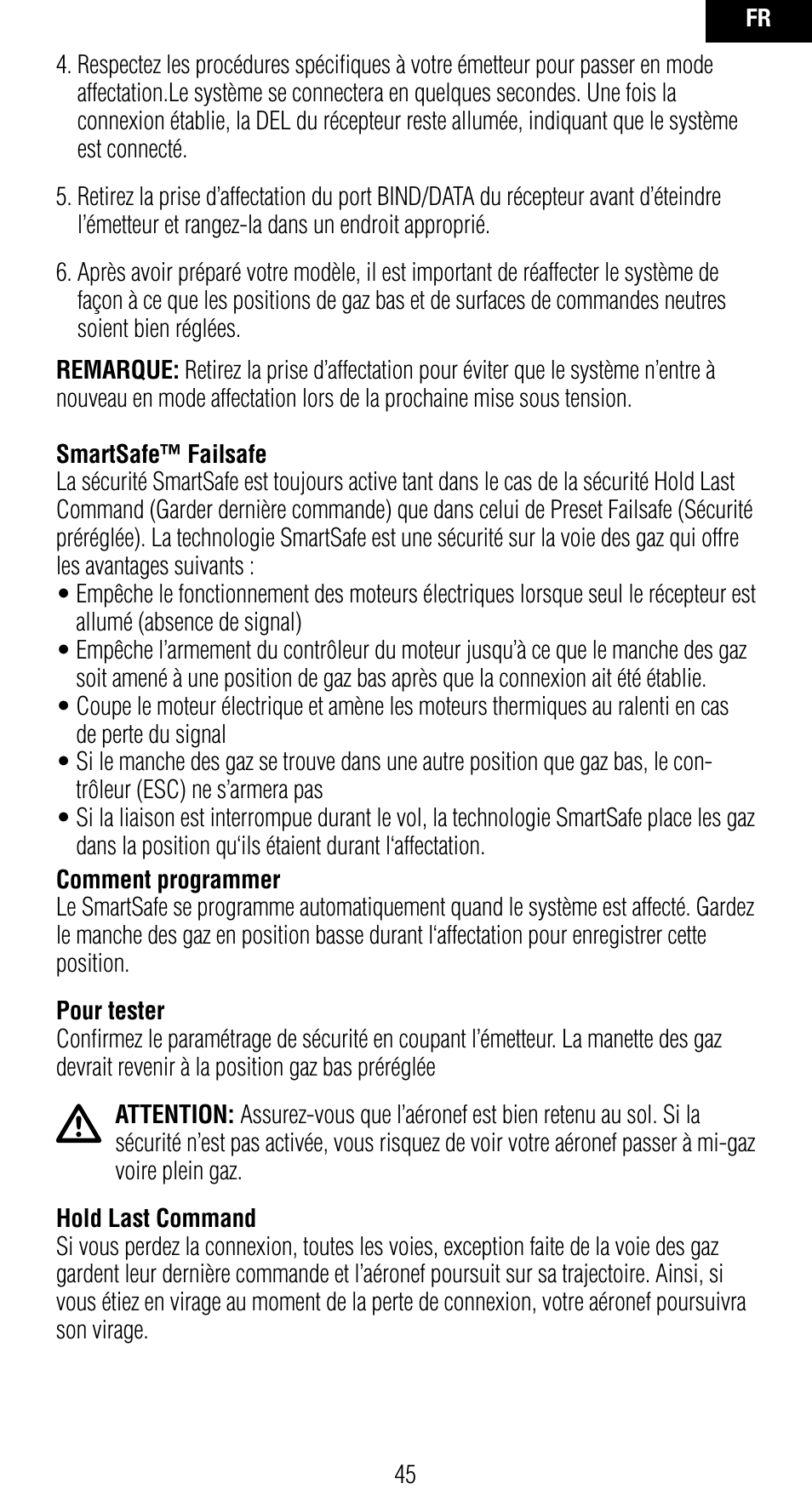 Spektrum SPMAR7010 User Manual | Page 45 / 72