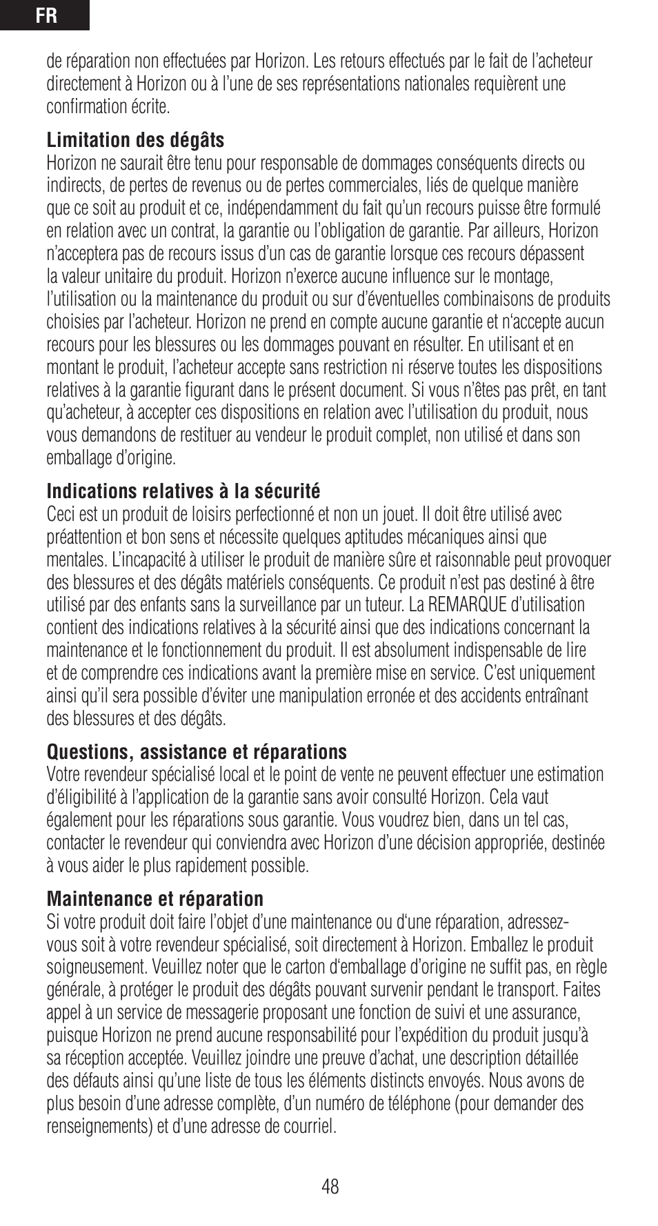 Spektrum SPMAR6410T User Manual | Page 49 / 69