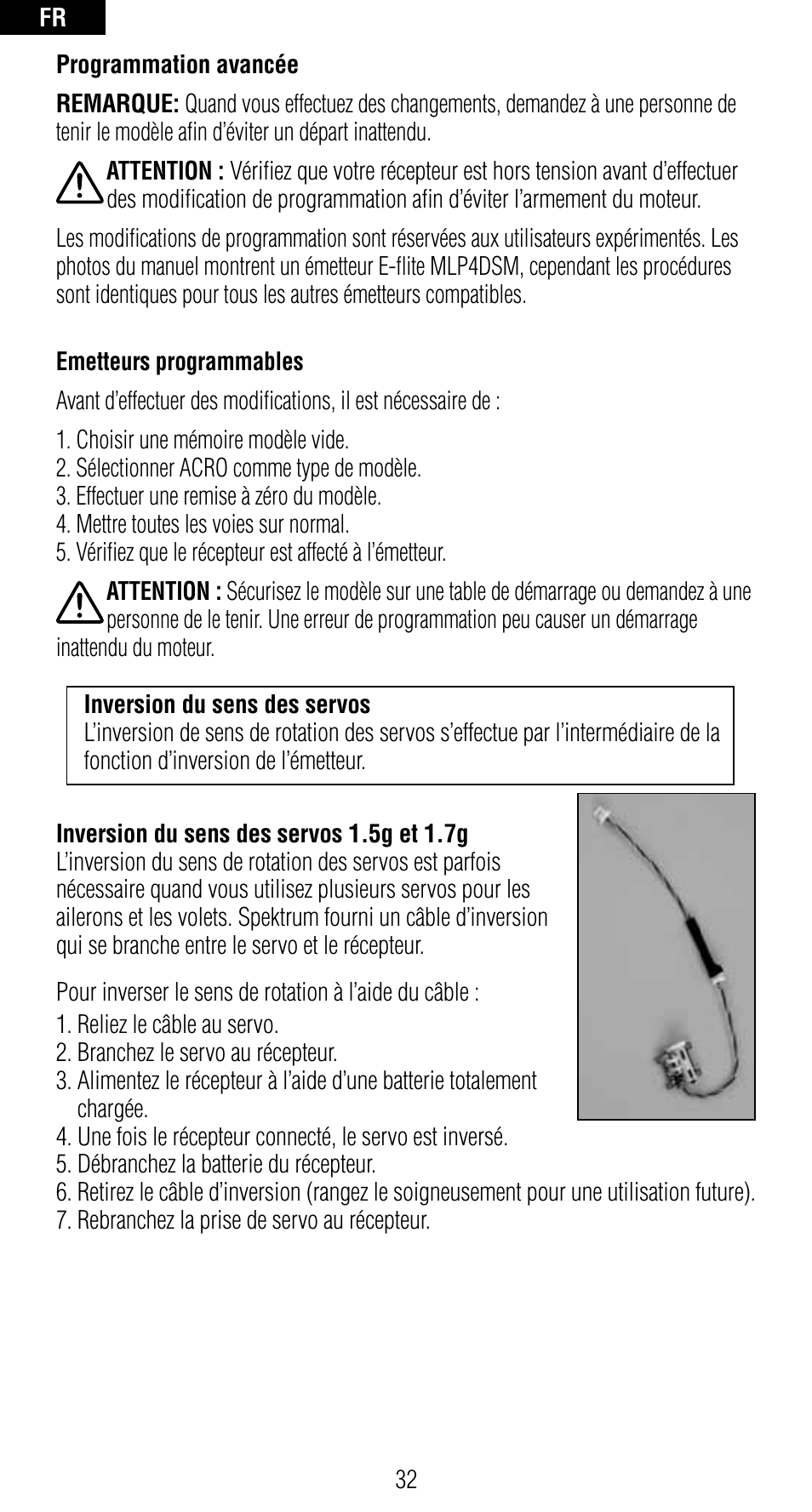 Spektrum SPMAR6410NBL User Manual | Page 34 / 56