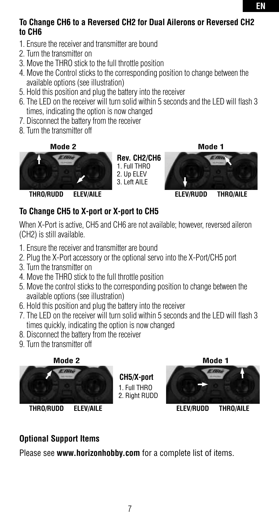 Spektrum SPMAR6410NBL User Manual | Page 7 / 56