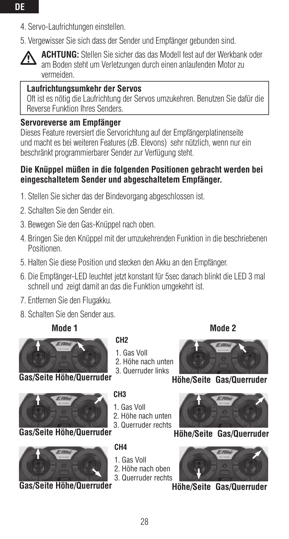 Spektrum SPMAR6410LBL User Manual | Page 28 / 76