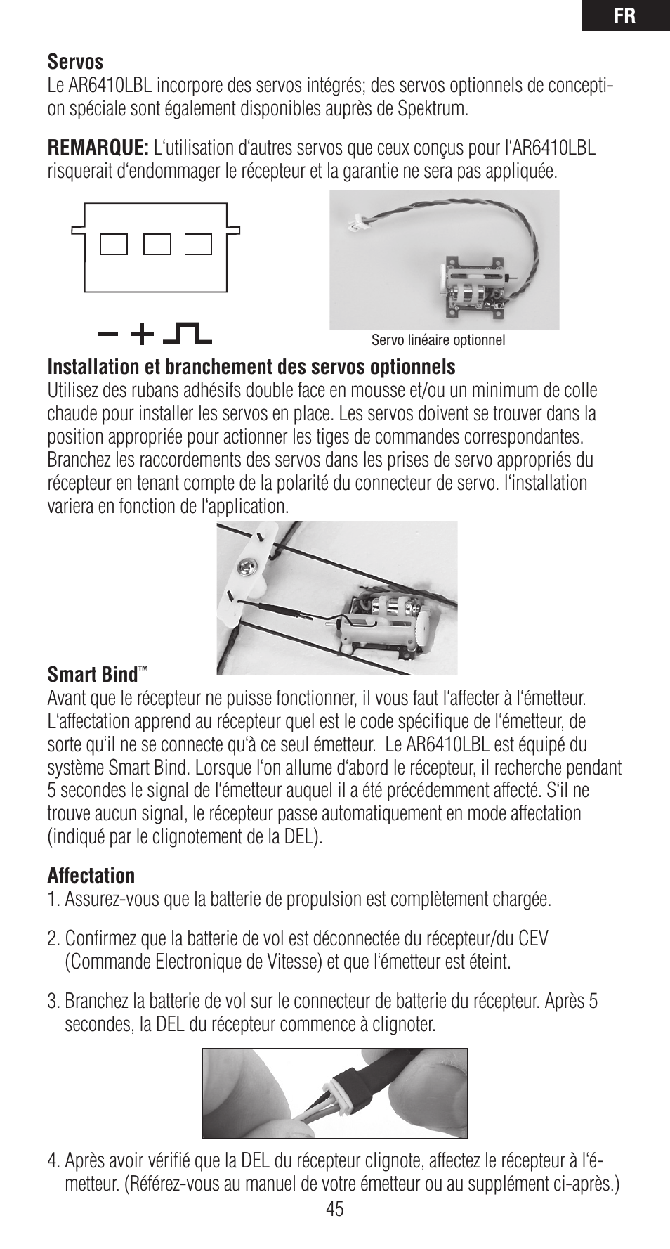 Spektrum SPMAR6410LBL User Manual | Page 45 / 76