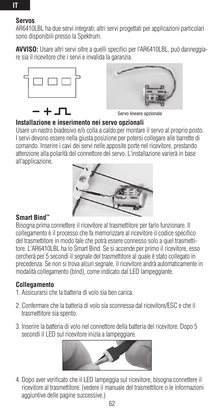 Spektrum SPMAR6410LBL User Manual | Page 62 / 76