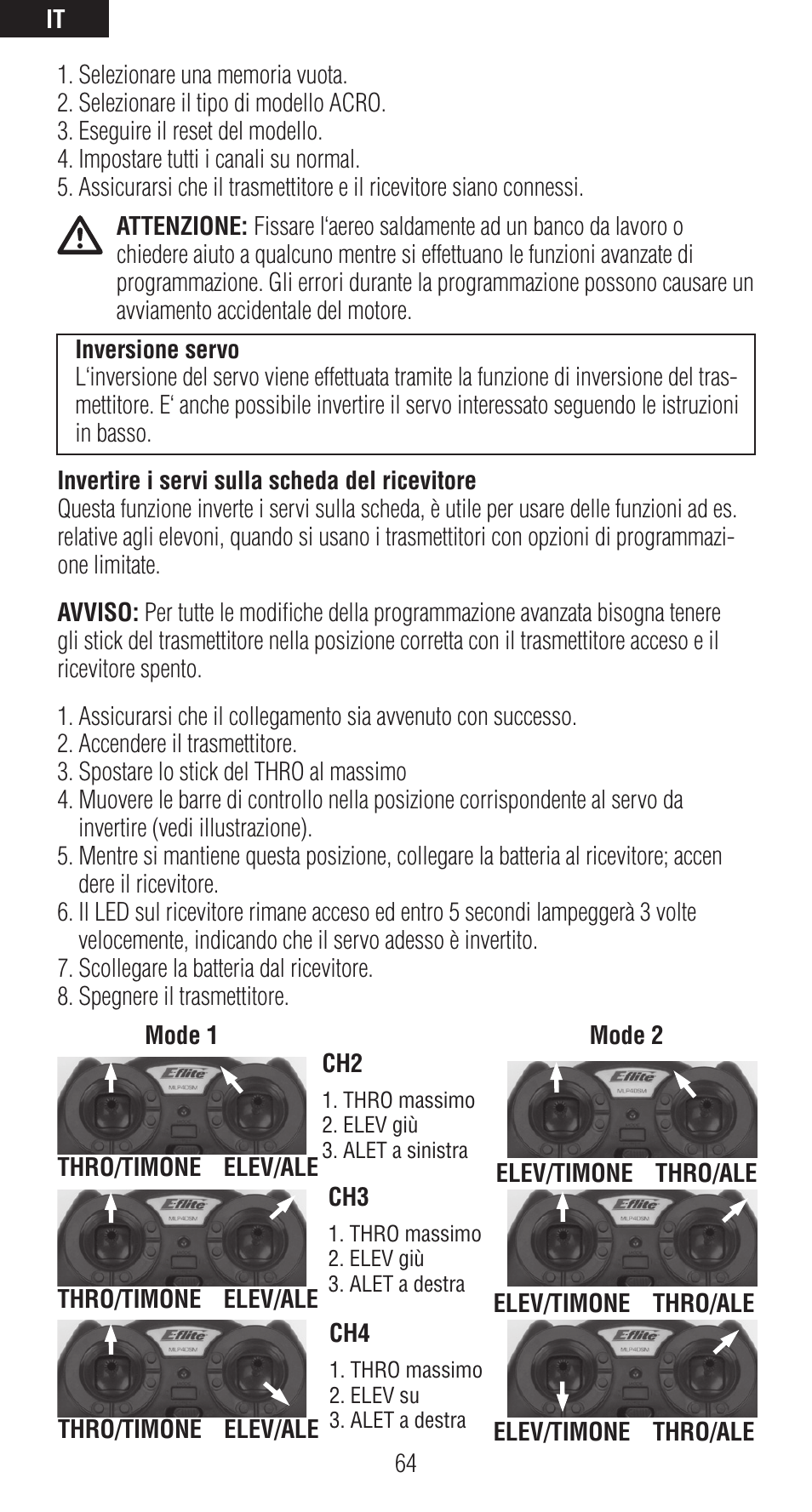 Spektrum SPMAR6410LBL User Manual | Page 64 / 76