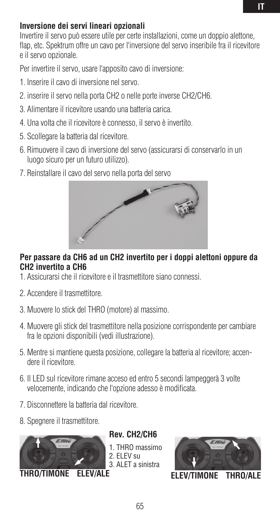 Spektrum SPMAR6410LBL User Manual | Page 65 / 76