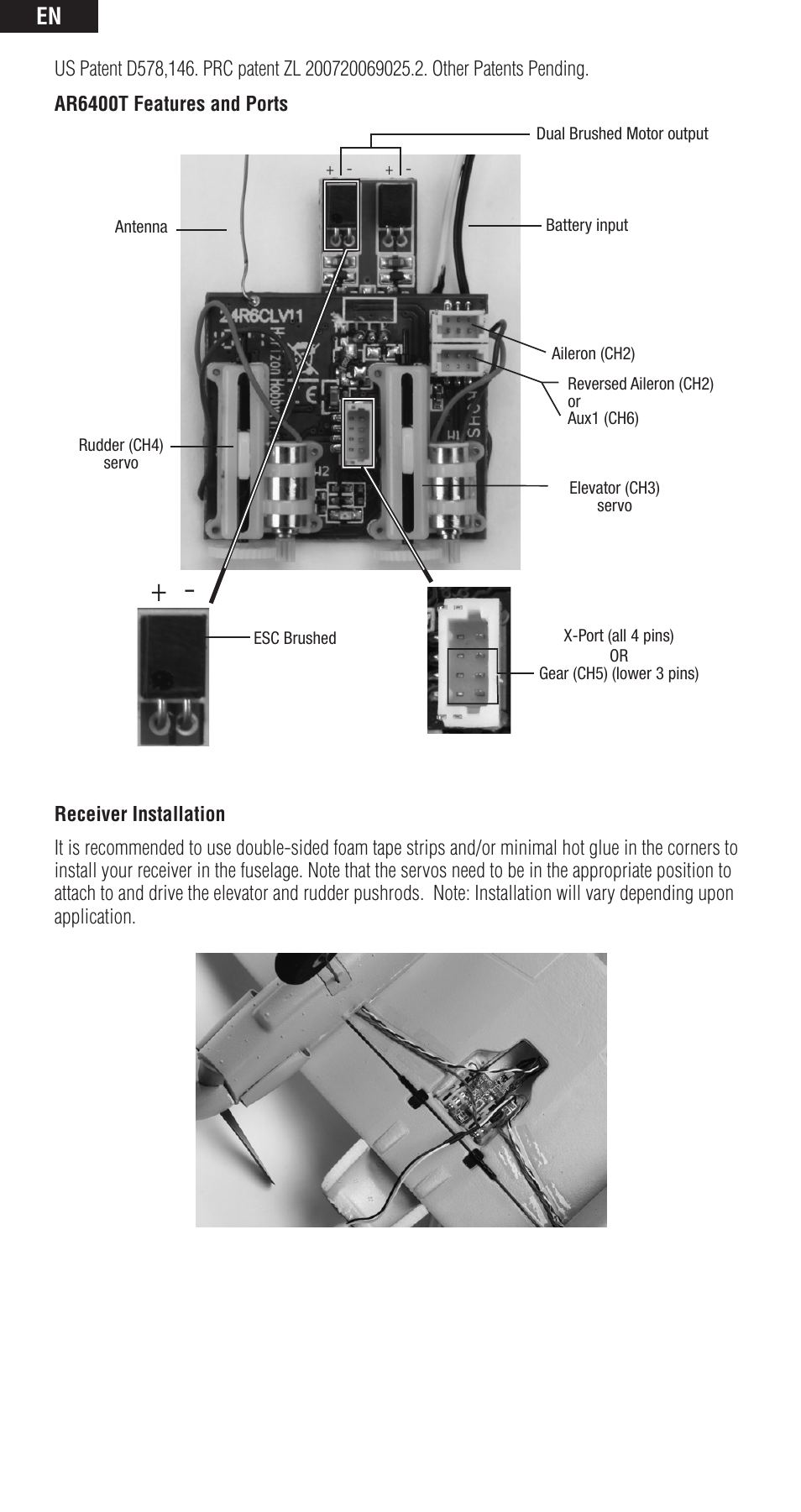 Spektrum SPMAR6400T User Manual | Page 4 / 13