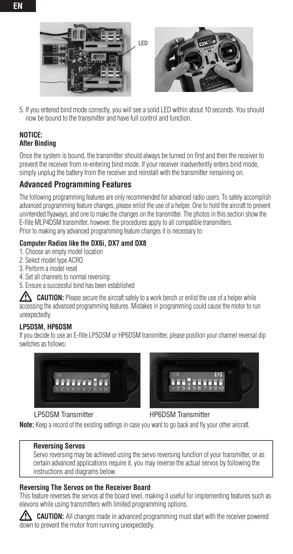Spektrum SPMAR6400T User Manual | Page 6 / 13