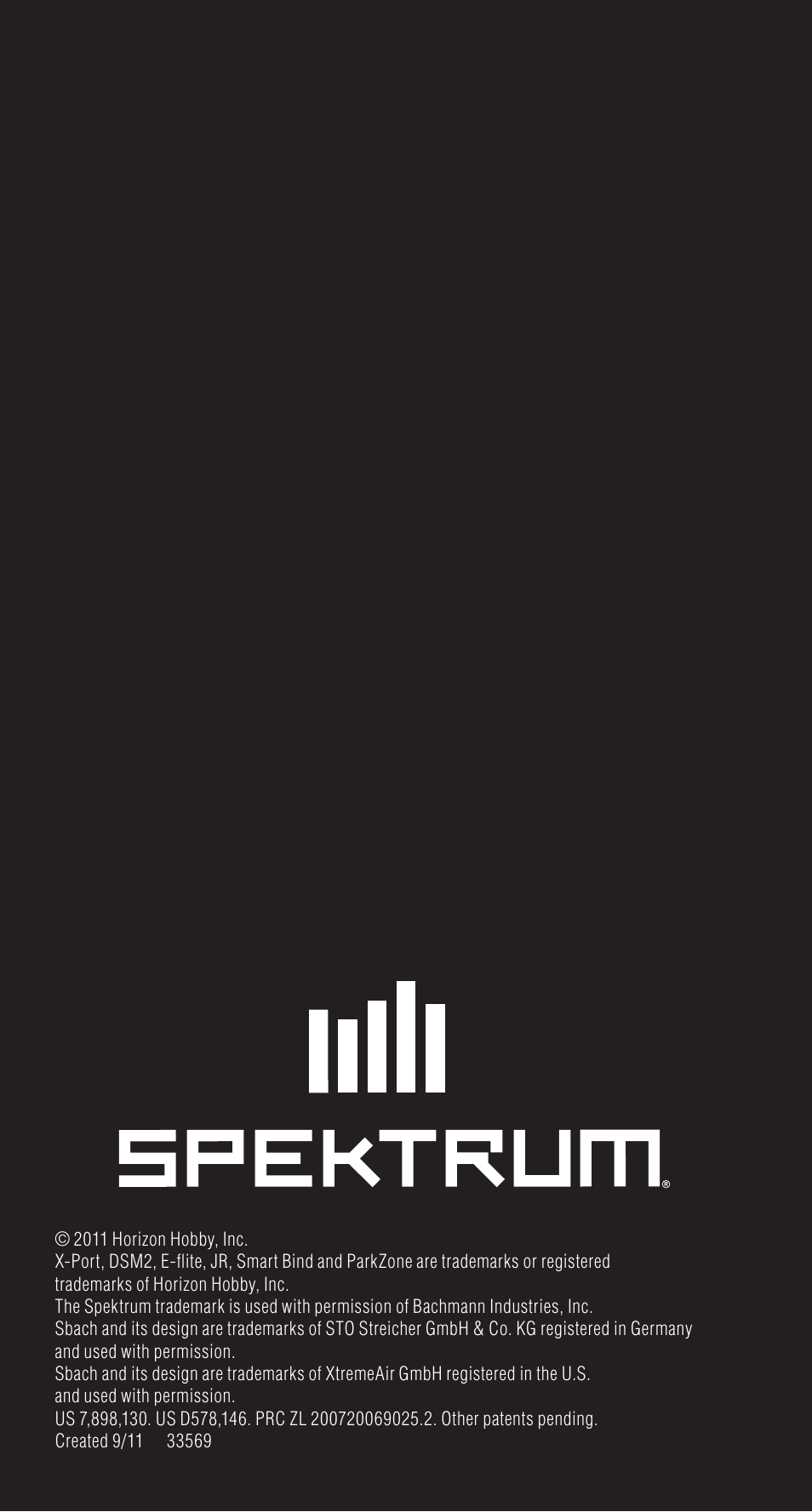 Spektrum SPMAR6400NBL User Manual | Page 16 / 16