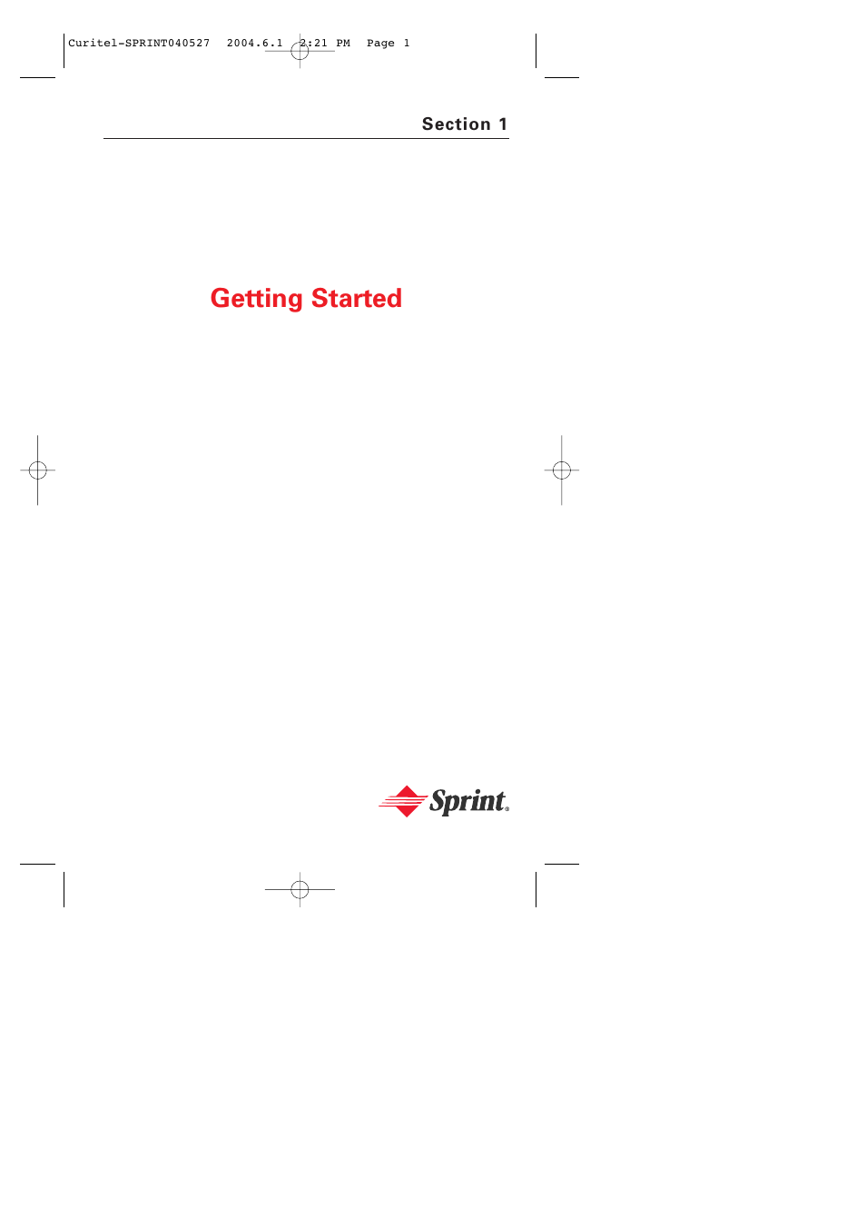 Section 1: getting started, Getting started | Audiovox PM-8920 User Manual | Page 10 / 206