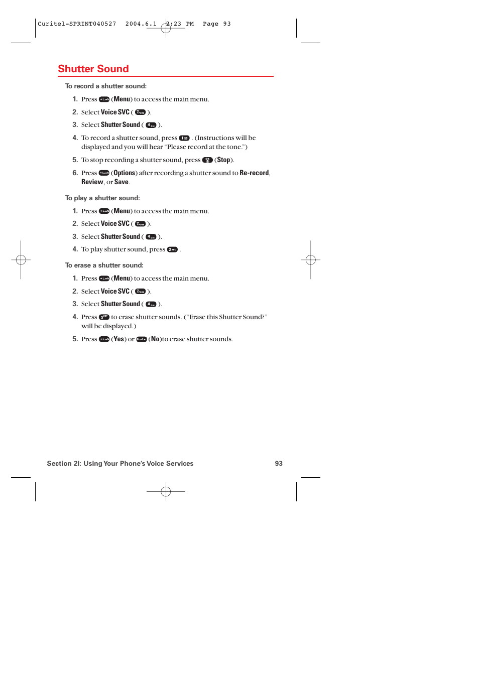 Shutter sound | Audiovox PM-8920 User Manual | Page 102 / 206