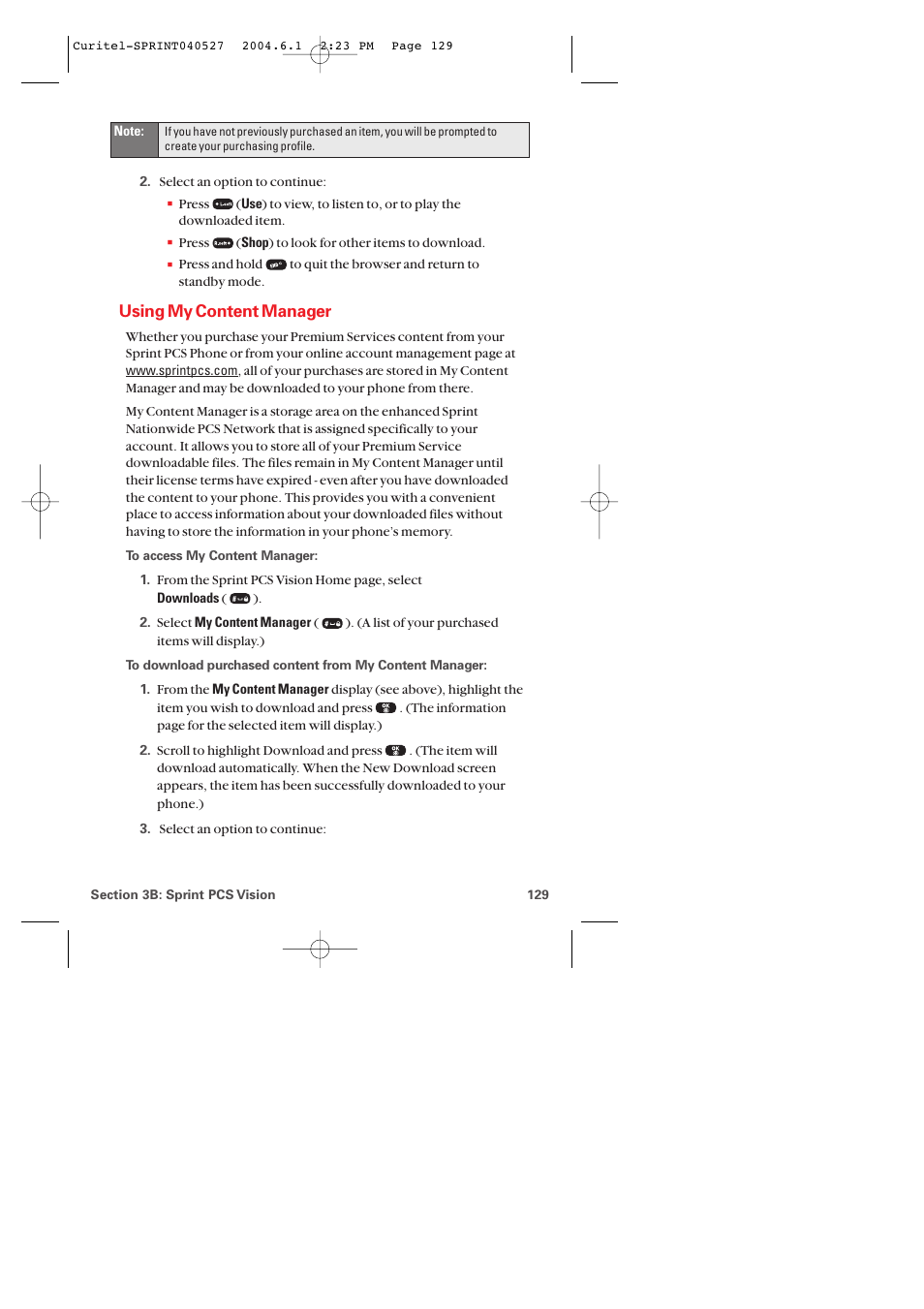 Using my content manager | Audiovox PM-8920 User Manual | Page 138 / 206