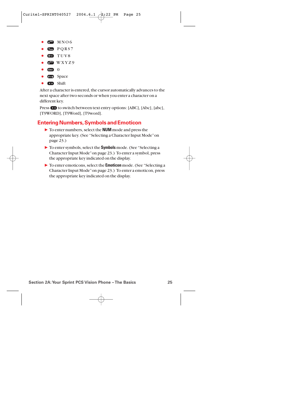 Entering numbers, symbols and emoticon | Audiovox PM-8920 User Manual | Page 34 / 206