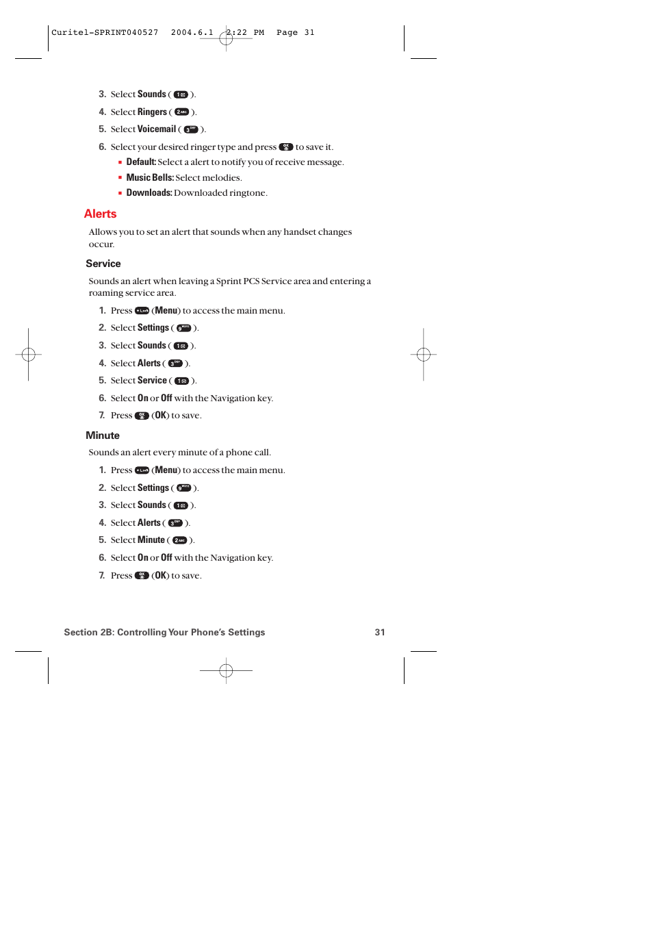 Alerts | Audiovox PM-8920 User Manual | Page 40 / 206