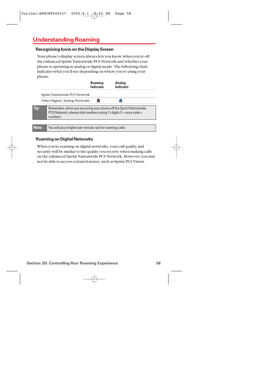 Understanding roaming | Audiovox PM-8920 User Manual | Page 67 / 206