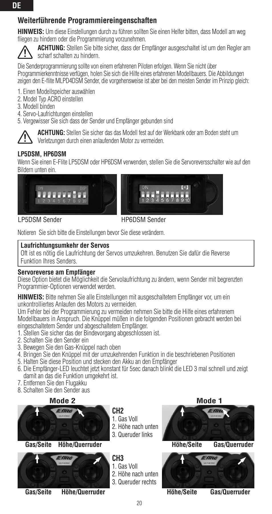 Spektrum SPMAR6400LBL User Manual | Page 20 / 60