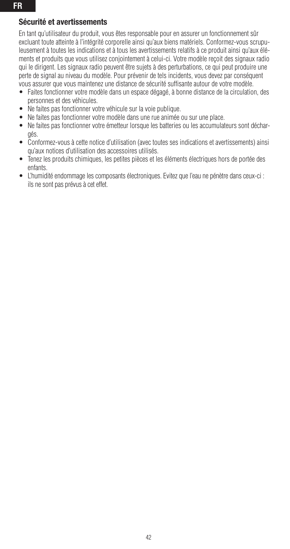 Spektrum SPMAR6400LBL User Manual | Page 42 / 60
