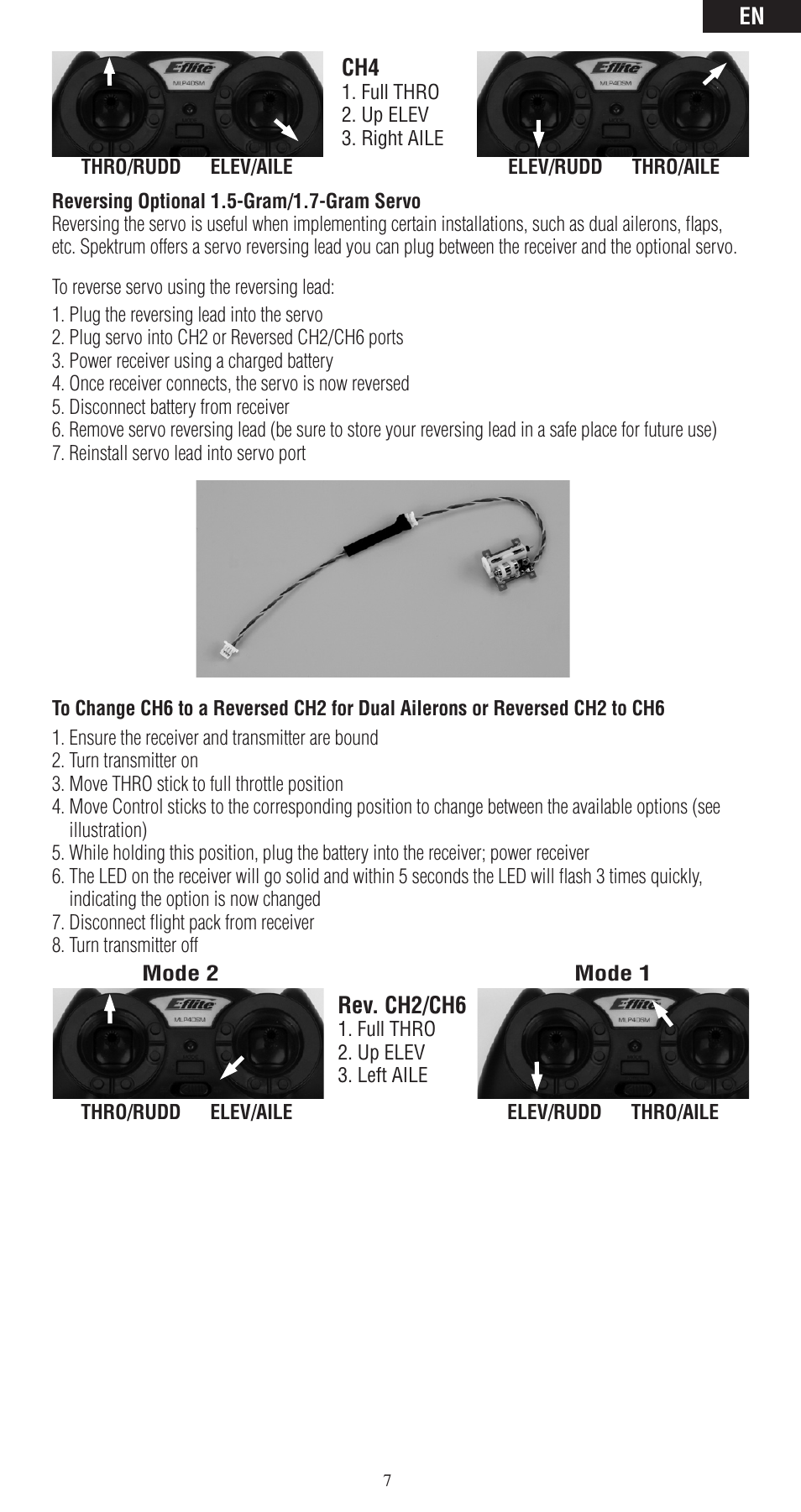 Spektrum SPMAR6400LBL User Manual | Page 7 / 60