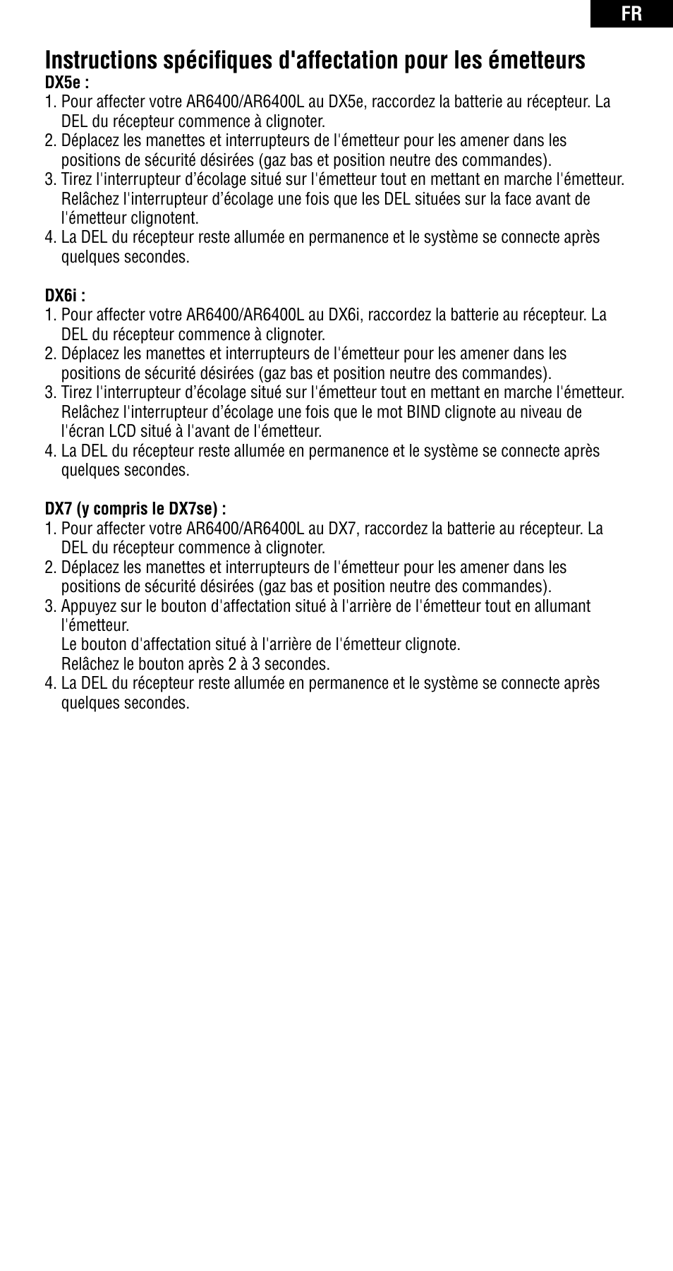 Spektrum SPMAR6400 User Manual | Page 35 / 55