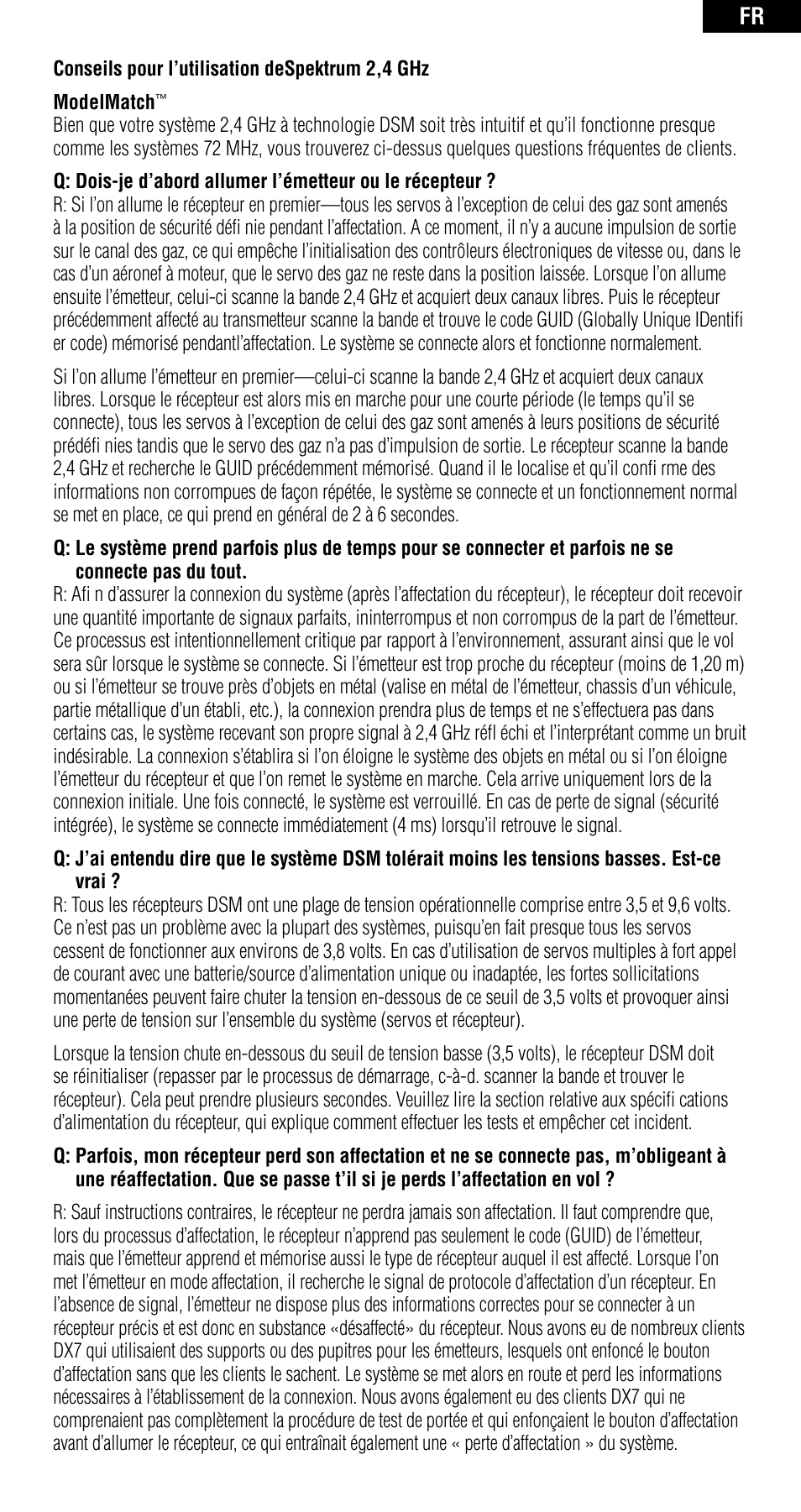 Spektrum SPMAR6400 User Manual | Page 37 / 55
