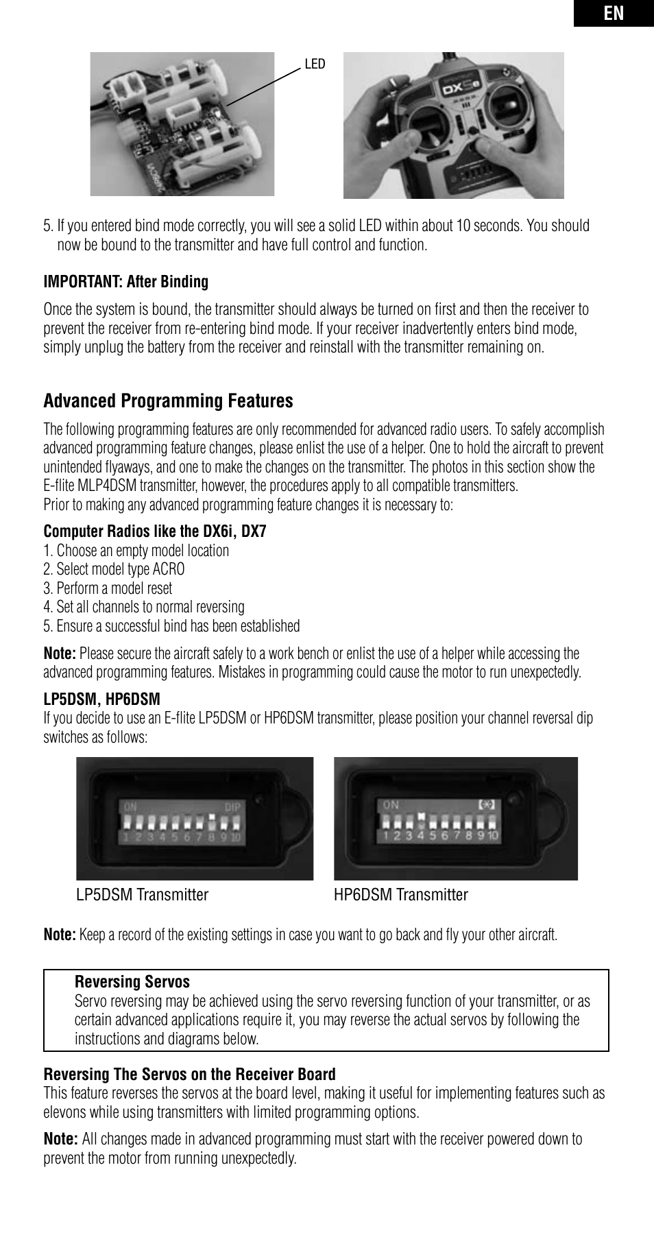 Spektrum SPMAR6400 User Manual | Page 5 / 55