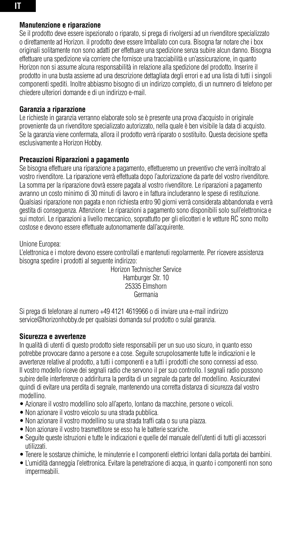 Spektrum SPMAR6400 User Manual | Page 52 / 55