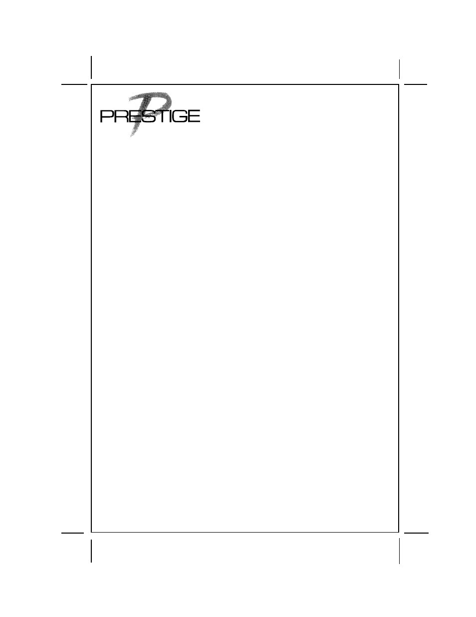 Audiovox Prestige 128-7853 User Manual | 16 pages