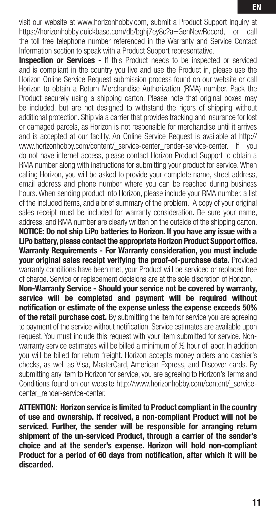 Spektrum SPMAR6335 User Manual | Page 11 / 14