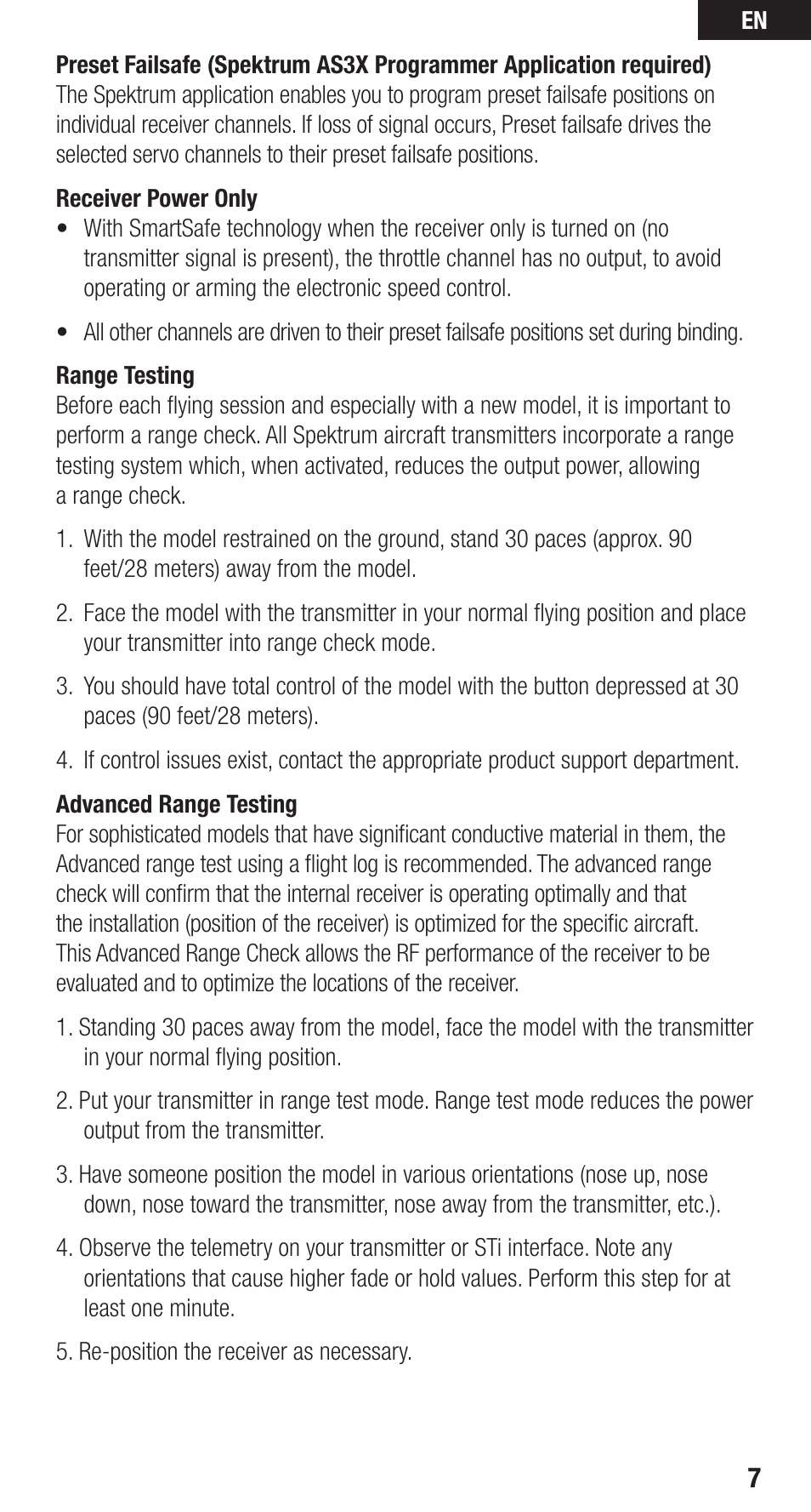 Spektrum SPMAR6335 User Manual | Page 7 / 14