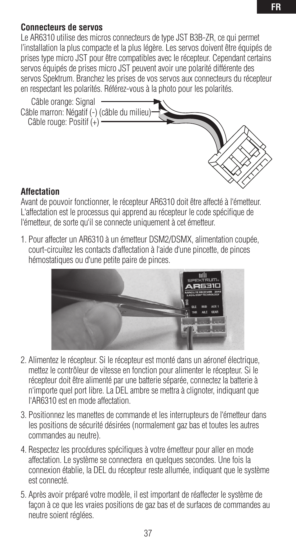 Spektrum SPMAR6310 User Manual | Page 37 / 60